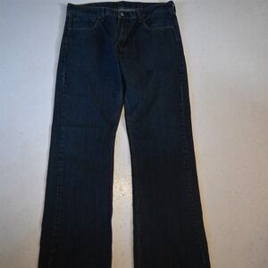 Levis 36x34 527 Low Rise Bootcut Dark Wash Denim Mens Jeans‎